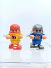 Vintage 1980s Tomy Fumble Football Wind Up Toys. Working