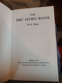 The BBC Broadcast Hymn Book with Music. Hardback Book Excellent Condition 1980s