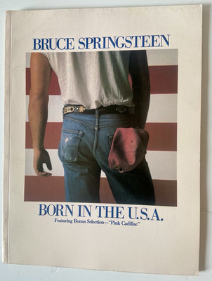 Bruce Springsteen Born in the U.S.A. Sheet Music Song Book Rock Columbia