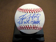 TINO MARTINEZ 4 X WS CHAMPS NEW YORK YANKEES SIGNED AUTO OML BASEBALL JSA