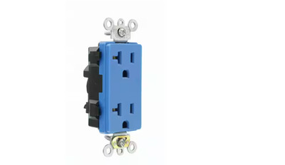 Leviton Decora Plus 20A 125 V Lev-Lok Modular Duplex Receptacle M1636-B 3-Pack