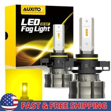 AUXITO 3000K 5202 LED Fog Lights For 07-15 Chevrolet Silverado 1500 2500 3500