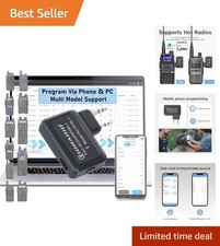 Baofeng UV-5R Wireless Programmer Adapter - Effortless PC and App Integration