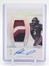 RAHEIM SANDERS 2025 FLAWLESS COLLEGIATE RPA PATCH SILVER AUTO /25 #RSS Q3739