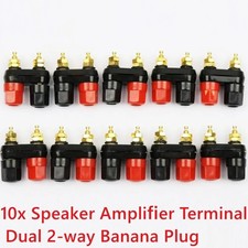 10x Gold Plated Binding Post Power Amplifier ...