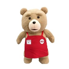 17.7" Ted 2 Movie Teddy Bear w/Apron Plush Soft Stuffed Animals Plush Toy Gift