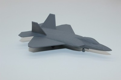 1/200 F-22 Raptor with Landing Gear 3D Printed