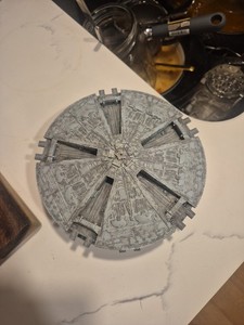 Battlestar Galactica Baseship TOS Eaglemoss Cylon Base Ship Station Replica New