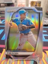 2025 Panini Prizm - Starlyn Caba, Starlyn Caba #19 Silver Prizm (RC)