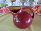 NOVELTY CREAMER HARLEQUIN MARRON BY HOMER LAUGHLIN