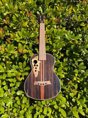 Batking 26 Inch All Blackwood Tenor Acoustic Electric Ukulele With Truss Rod/WQ