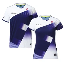 TECHNIST 25F/W Unisex Badminton T-Shirt Sports Uniform Tee AsiaFit NWT TNT55101