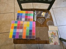 ZLLBTMO 39000 Pcs Fuse Beads Kit, 72 Colors 2.6mm Mini Iron Craft