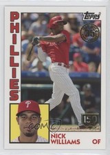 2019 Topps 1984 Baseball 150th Anniversary 23/150 Nick Williams #T84-25 d4f