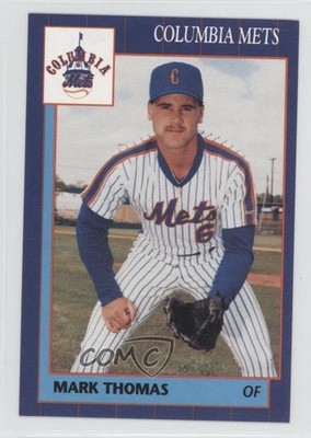 1990 Grand Slam Columbia Mets Mark Thomas #24 0q3