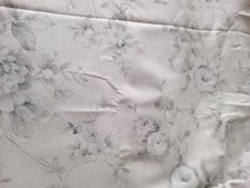 Sanderson Linen Remnant Beige Background Light Dove Roses 238cm X 71cm Stunning