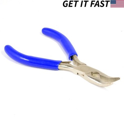 Mini Bent Nose Beading, Jewelry Design, Repair Pliers - 5 inches