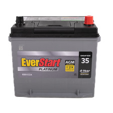 Everstart Platinum Agm Battery Group Size 35 Automotive Battery
