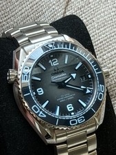 2024 Omega Seamaster Planet Ocean 39mm Summer Blue Dial B&P 215.30.40.20.03.002