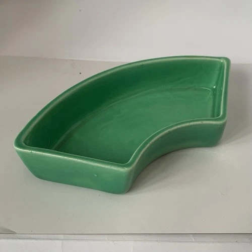 Vintage Homer Laughlin FIESTA GREEN Relish Side Insert 2 3/4" x 6" Fiestaware