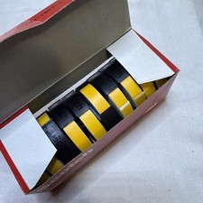 Lot 10 Rolls Scotch 3M 760 Labeling Tape 3/8" X 144" Yellow New Old Stock NOS
