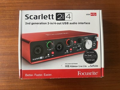 Scarlett 2i4 Focusrite Ableton