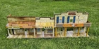 Vtg 1950s Marx Toys Roy Rogers MINERAL CITY Tin Litho Western Town 27.5" Long