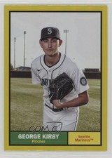 2024 Topps Archives 1961 Topps Yellow Foilboard George Kirby #70 0s69