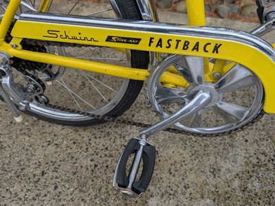 SCHWINN 1969 KOOL LEMON YELLOW Bicycle 5 speed FASTBACK STINGRAY
