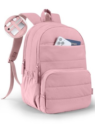 Travel Backpack for Women, 15.6 Inch College Laptop Backpack, Water Resistant...