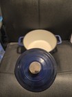 Blu Eco+Chef Enamel Cast Iron Dutch Oven, 3 Quart Oven Safe to 500°F — photo 3