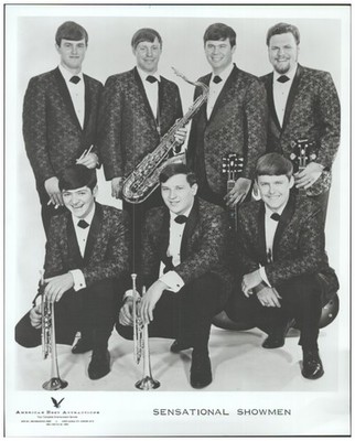 C750/ The Sensationel Showmen US-Funk Soulband Pressefoto 25,5 x 20,5 cm ca.1968