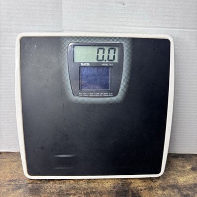 Vintage Tanita Model 1631 Digital Floor Scale 0-330lb Capacity Made In Japan