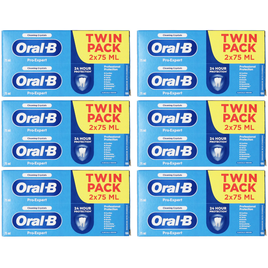 Oral-B Professional Protection Pro Expert Toothpaste 2x75 ML - Image 3
