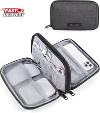 BAGSMART Electronics Organizer Travel Case, Cable Charger Cord Tech Organizer Po