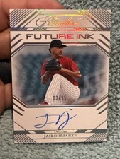 Jairo Iriarte 2025 Panini Flawless Future Ink Auto # /25 Autograph White Sox