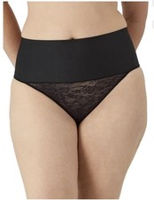 Maidenform Women's Shapewear Tame Your Tummy Lace Shaping Thong
