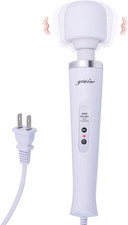 Masajeador de mano potente con cable YEVIOR, con vibración intensa para mujeres