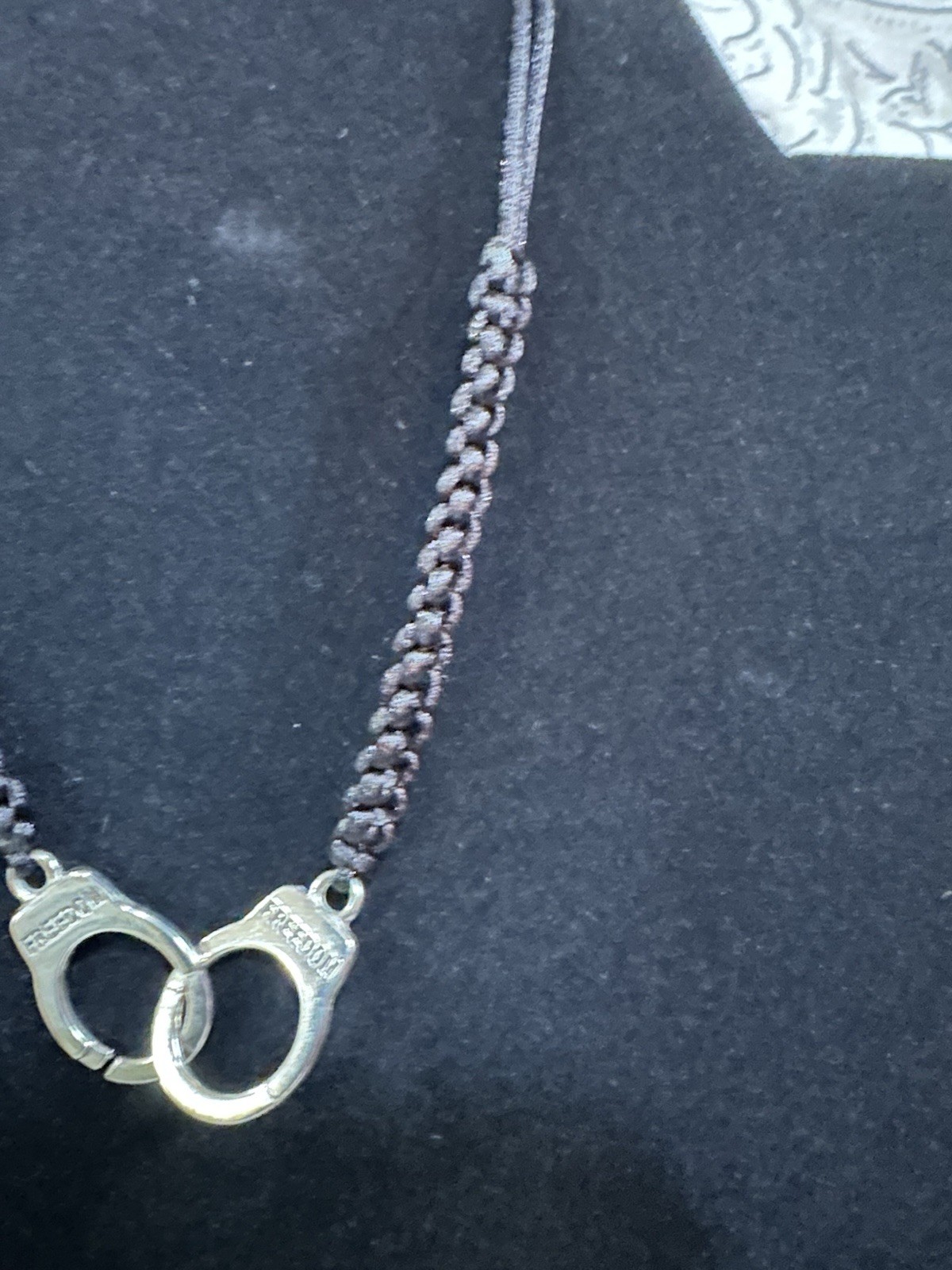 Two Handcuff Macrame Freedom Bracelets - image 5