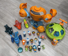 Octonauts GUPS Octopod Vehicles and 14 figure lot