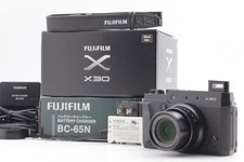 [ MINT in Box ] Fujifilm Fuji X30 Compact Digital Camera Black 12.0MP From JAPAN