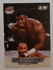 2022 Upper Deck AEW UD Canvas #C22 Powerhouse Hobbs