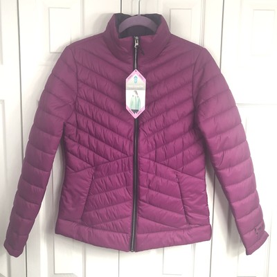 Free Country Ultrafill Puffer Jacket Women's Small Plum NWT Retail $100 | eBay