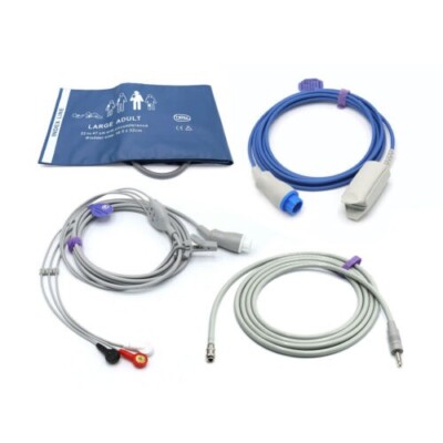 Philips Accessories Kit Bundle - Cuff, Hose, SpO2, ECG - Same Day ...
