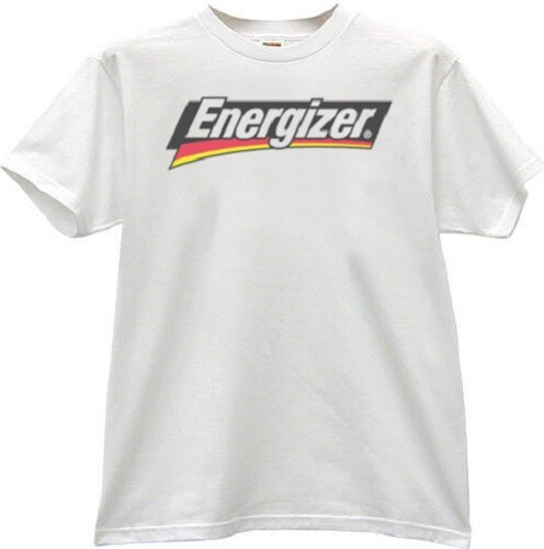 Energizer rechargeable batteries t-shirt-image