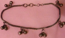 VTG Afghanistan Bell Chime Dancing Ankle Bracelet Chiming Bells Belly Dancing