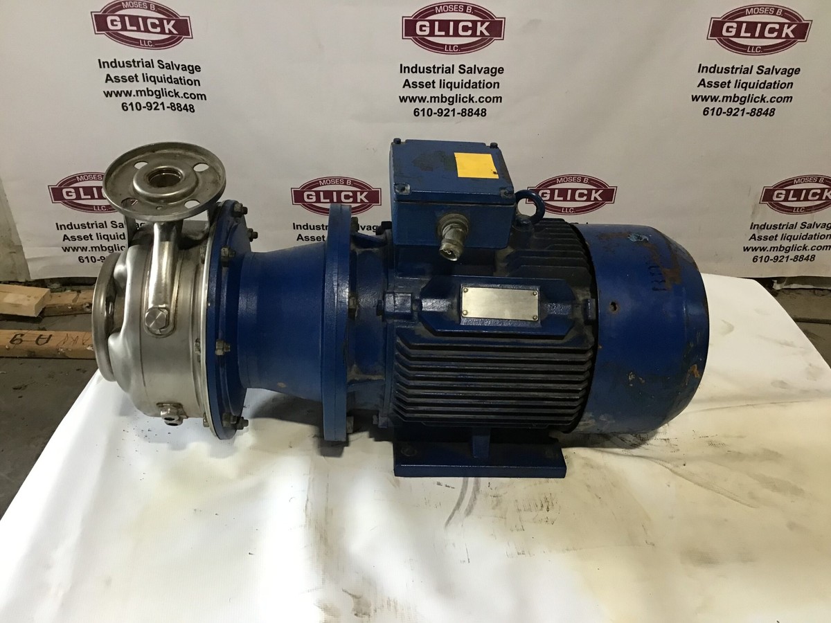 Xylem Lowara SHS 40-200 SS Centrifugal end suction pump 11