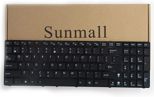 Keyboard Replacement without Backlit Compatible with A52 F50 X53E A53S K53 K53S - 第 9/12 張圖片