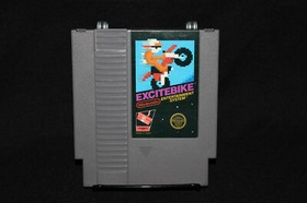 Excitebike NES Nintendo Authentic Tested Works Great! Cart Only Classic Game!