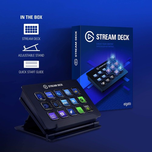 Elgato Stream Deck Classic with 15 Customizable LCD Keys, Adjustable Stand - Picture 7 of 7